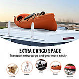 VEVOR багажник-драбина на дах рейлінг 2 шт. довжина 1200-2000 мм Регульований багажник для вантажівок висота, фото 6