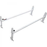 VEVOR багажник-драбина на дах рейлінг 2 шт. довжина 1200-2000 мм Регульований багажник для вантажівок висота, фото 9