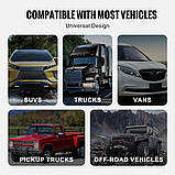 Vevor 310145 E 2 Spack 3/4 дюйма D-кільця вигнута з 7/8 дюймовим гвинтовим олівцем опору 28500 кг, фото 6