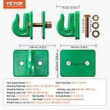 Vevor 310258 Гак 9,52 мм Сталевий грейферний гак клас 70 6803,88 кг, фото 7