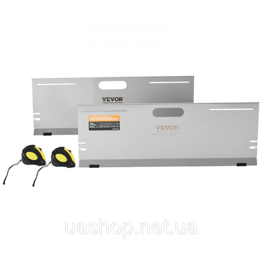 Vevor 310275 Інструмент для розвал-сходження коліс, колійні пластини, точна рулетка і таблиця перерахунку, фото 1