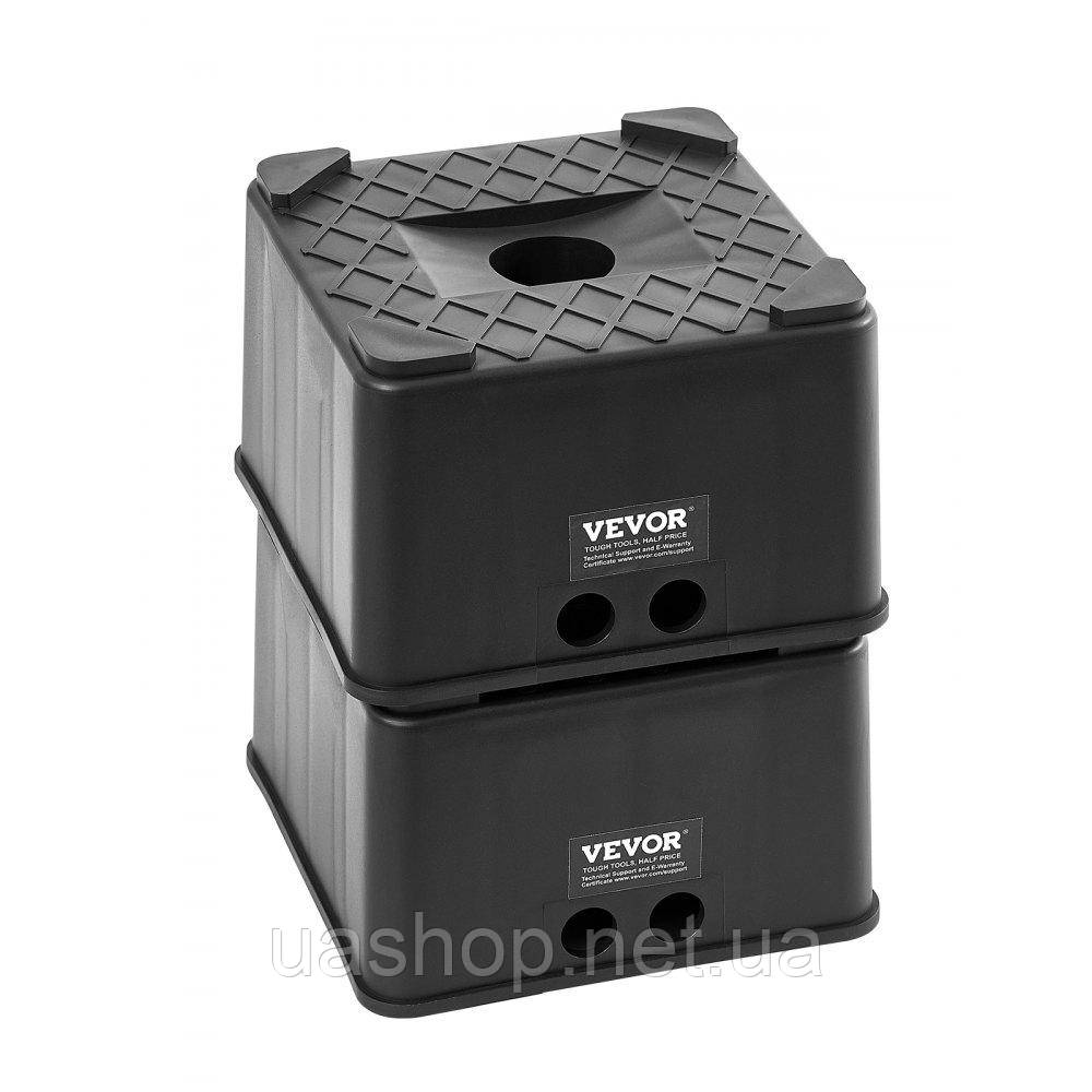 Vevor 310298 2 x Блоки для вирівнювання домкратів причепа 2722 кг, висотою 152,4 мм, фото 1
