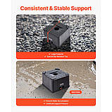 Vevor 310298 2 x Блоки для вирівнювання домкратів причепа 2722 кг, висотою 152,4 мм, фото 3