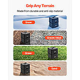 Vevor 310298 2 x Блоки для вирівнювання домкратів причепа 2722 кг, висотою 152,4 мм, фото 5