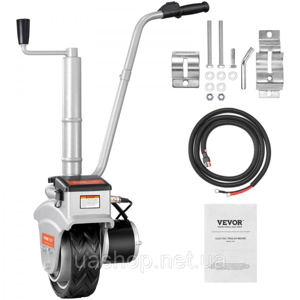 Vevor 310302 Причіпне колесо 12 В Електрична допомога при маневруванні Максимальна вантажопідйомність 2268 кг Електричне колесо, фото 1