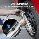 Vevor 310363 Ковпаки Ковпаки маточини для R16" Кришка обода отвору форсунки клапана 4 шт., фото 5