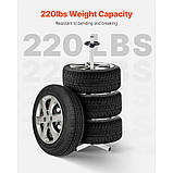 Vevor 310364 Підставка для шинної шин з шинами з тривожником шин 225 мм 4 шини, фото 3