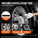 Vevor 310373 ABS Накладки на колісні гайки Накладка на гайки Інструмент Заглушка на колісні гайки 6шт, фото 5