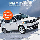 Vevor 310375 Ланцюги протиковзання з марганцевого сплаву, тягові шини, 2 шт. 610/685 мм, фото 7