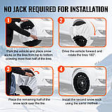 Vevor 310377 Thickened Snow Socks Tires Snow Traction Tire Cover Medium Pack 2 шт., фото 7