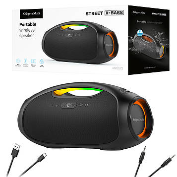 Безпровідна колонка Kruger&Matz Street X-BASS KM0572