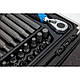 Набір біт 1/4" PH SL Torx HEX 37шт з тріскачкою 72 зубці Hogert (HT1R466), фото 4