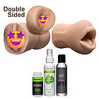 Набір мастурбаторів Doc Johnson для чоловіків з вагіною ротом та попкою The Sasha Grey для реалістичних відчуттів