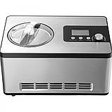 VEVOR Електрична машина для виготовлення морозива 2 л Морозиво Заморожений йогурт Сорбет Нержавіюча сталь, фото 10