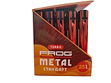 Запальничка FROG TURBO METAL різнокольорова (25шт/уп), фото 4
