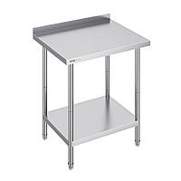 VEVOR Стіл робочий Стіл кухонний комерційний Приготування їжі 610х762мм 303787