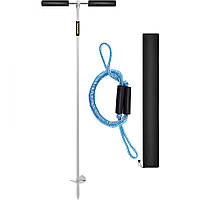 Анкерний бур VEVOR для пляжу та піщаної мілини, 90 см гвинтовий якір з нержавіючої сталі 316 зі знімною