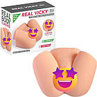 Мастурбатор Real Body Real Vicky реалістичний секс-іграшка для чоловіків із відчуттям справжнього тіла