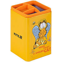 Стакан-підставка квадратний Kite Garfield метал з пластиковою окантовкою (GF25-105)