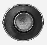 Відро будівельне 12 літрів із металевою ручкою Ø 33 см h=23 см (MAN), фото 3