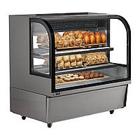 Холодильна вітрина VEVOR, пекарська вітрина, холодильна вітрина, 505л, 2-ярусна LED 313471