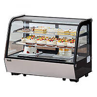 Холодильна вітрина VEVOR пекарня вітрина холодильна вітрина 146л 2-ярусні пекарні 304230