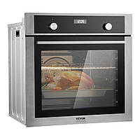 Електрична настінна духовка VEVOR 9 функцій 76 л 3550 Вт 303853