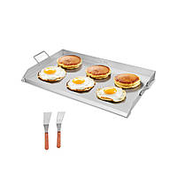 Сковорода-гриль VEVOR з нержавіючої сталі, посуд для барбекю 910x525 мм 322070