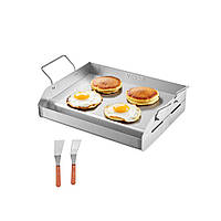 Сковорода-гриль VEVOR з нержавіючої сталі, 425x270 мм для барбекю 322074