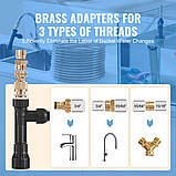 VEVOR Пилосос для акваріума Очищувач гравію для акваріума Шланг з ПВХ 15 м Очищувач гравію для акваріума Сифон, фото 4