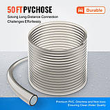 VEVOR Пилосос для акваріума Очищувач гравію для акваріума Шланг з ПВХ 15 м Очищувач гравію для акваріума Сифон, фото 5