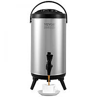 Диспенсер для гарячих і холодних напоїв VEVOR Диспенсер для напоїв 9,2 л, фонтанчик для гарячої та холодної