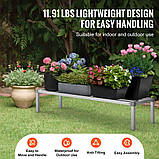 Полиця для зберігання VEVOR, полиця для майстерні, полиця для підвалу, полиця для підлоги 1524x508x304.8мм, фото 5