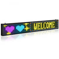 Програмована світлодіодна цифрова прокручувана дошка дисплея VEVOR P10 повнокольоровий 304312