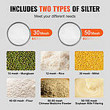 Вібросито електричне VEVOR 30+50 меш 45W 304112, фото 3