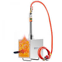 VEVOR Portable Propane Forge 1 Burner Farrier Forge 2600°F Knife Metal Square 322604