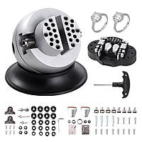 Набір ювелірних кульових лещат VEVOR Набір кульових лещат для гравіювання Діаметр кулі 78 мм, ювелірні кульові