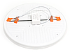 Врізний світлодіодний світильник Ester 36W 476/1 AVT-Round LED 5000K 3500Lm 225х20мм 36Вт круглий білий, фото 5