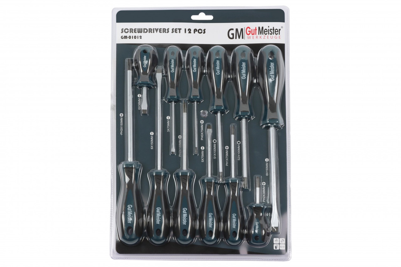 Набір викруток GUT MEISTER 12 шт GM01012