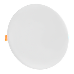 Врізний світлодіодний світильник Ester 36W 476/1 AVT-Round LED 5000K 3500Lm 225х20мм 36Вт круглий білий