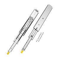 Vevor 313253 1 пара напрямних ящиків 508 см з повним висуванням кулькових підшипників плавного закривання