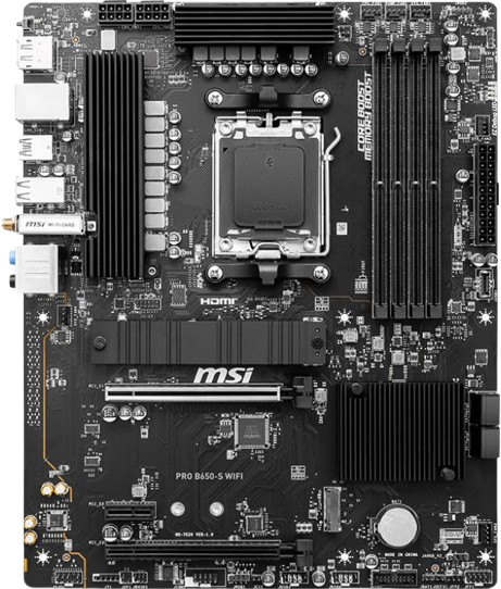 Материнська плата MSI B650-S PRO Wi-Fi Socket AM5 (PRO B650-S WIFI)