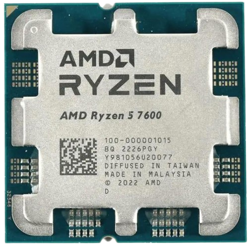 Процесор AMD Ryzen 5 7600 Socket AM5 (100-100001015MPK)