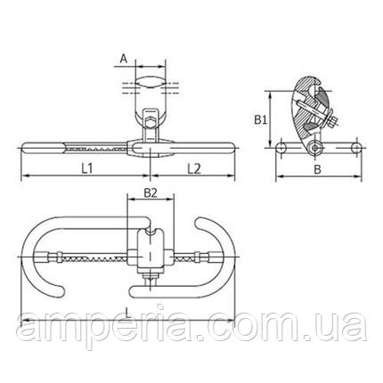 Гасник вібрації ГВ-4,0-13-550Е/21-32, фото 2