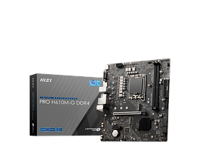 Материнська плата MSI H610M-G Pro DDR4 LGA 1700 (PRO H610M-G DDR4)