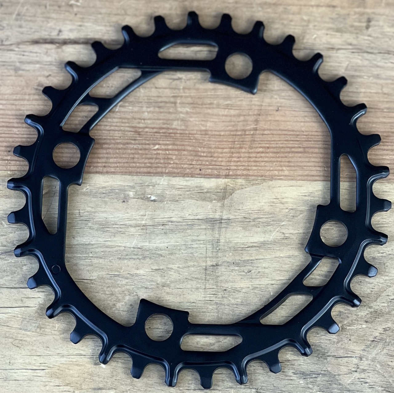 Зірка на велосипед ONRIDE Solo 10 Narrow Wide 34Т, BCD: 104 мм, сталь, чорний, фото 1