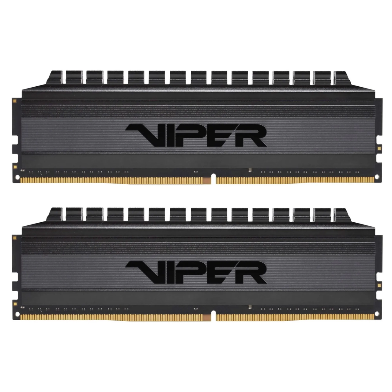 Оперативна пам'ять Patriot 32GB (2x16GB) DDR4 3200MHz Viper 4 Blackout (PVB432G320C6K) Б/В