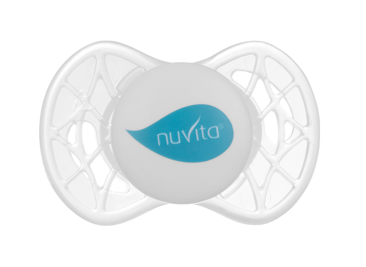 Пустушка Nuvita Air 0міс+, ортодонтична, фото 1