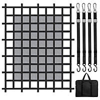 VEVOR Вантажна сітка Вантажна сітка Багажна сітка Транспортна сітка 183x145см 680кг 322577