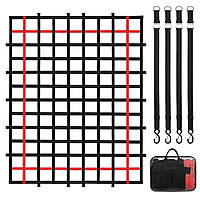 VEVOR Вантажна сітка Вантажівка Вантажна сітка Багажна сітка Транспортна сітка 2440x1830 мм 322583